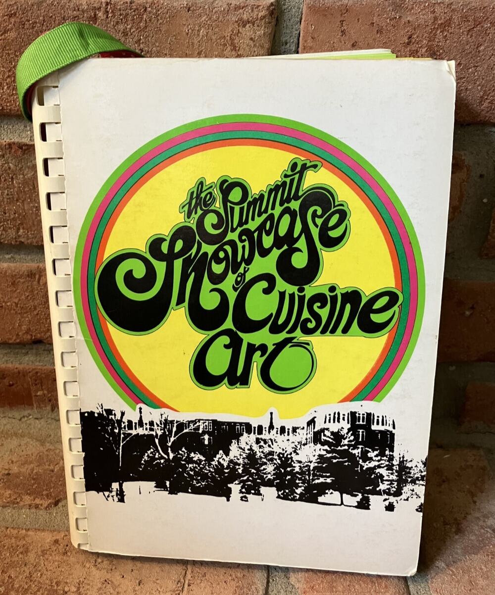 Summit Country Day School Cookbook Showcase of Cuisine Art Reagan Recipe 1981